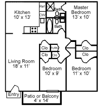 3 Bedroom